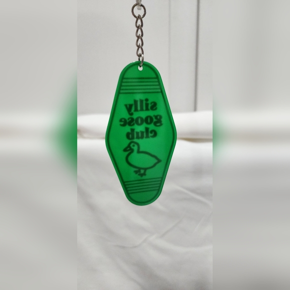Silly Goose Club Keychain - Picture 4 of 4